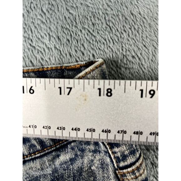 Blac Leaf Jeans Men's 38x34 Acid Wash Patches Distressed Streetwear Slim Denim - Picture 14 of 16